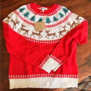 Boden fair isle Christmas sweater